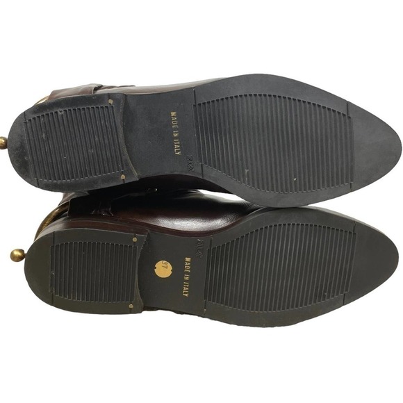 INGA Equestrian Tall Brown Leather Boots | Size 37 (US 6.5) - Picture 10 of 11